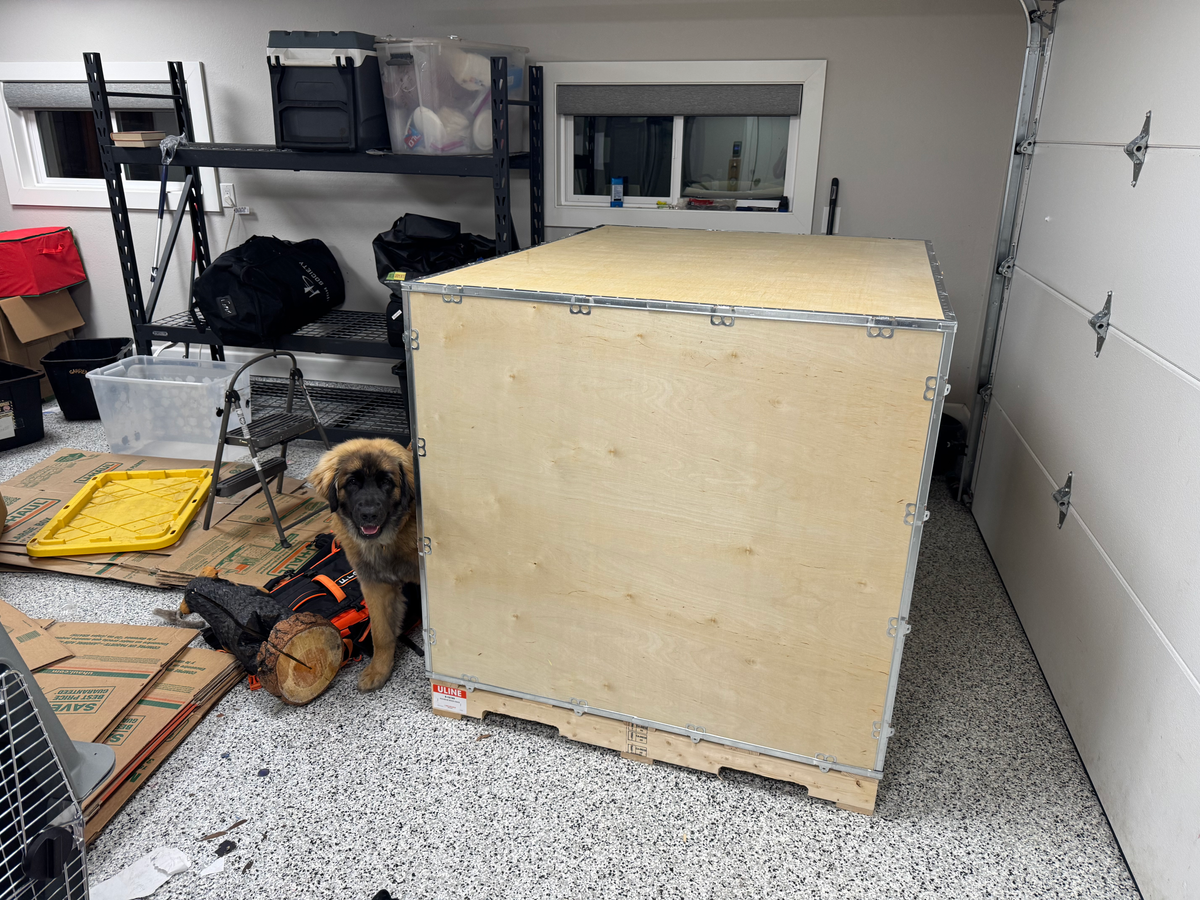 Using a crate to mail your stuff to the Netherlands