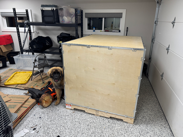 Using a crate to mail your stuff to the Netherlands